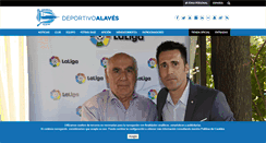 Desktop Screenshot of deportivoalaves.com