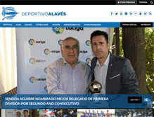 Tablet Screenshot of deportivoalaves.com